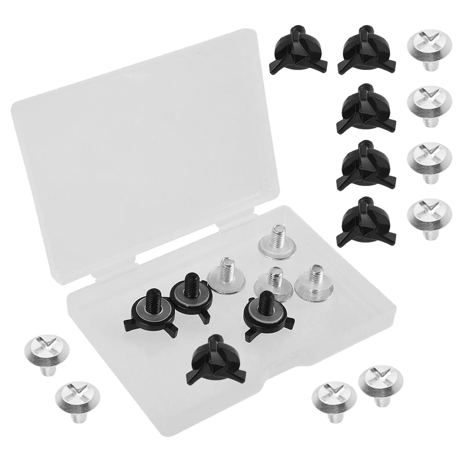 21Pcs Motorcycle Replacement Screw Kit Universal Plastic Visor Screw Fastener Set for Side Mounting Pivot Shield
21Pcs Motorcycle Replacement Screw Kit Universal Plastic Visor Screw Fastener Set for Side Mounting Pivot Shield