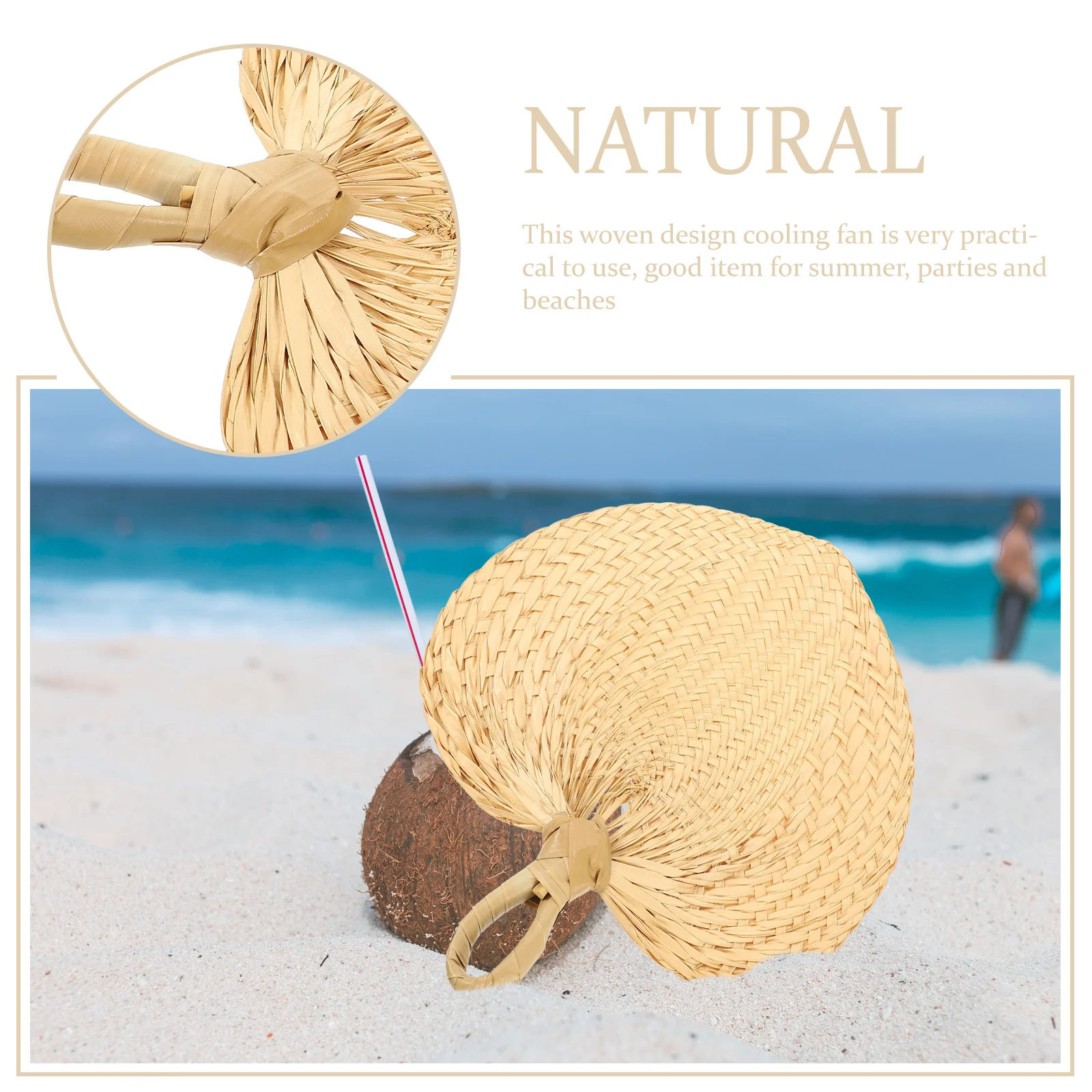 Handmade Bamboo Woven Fan Chinese Style Summer Hand Fan for Outdoor Indoor Cooling Wall Decor Party Festival Decoration Vintage
Handmade Bamboo Woven Fan Chinese Style Summer Hand Fan for Outdoor Indoor Cooling Wall Decor Party Festival Decoration Vintage