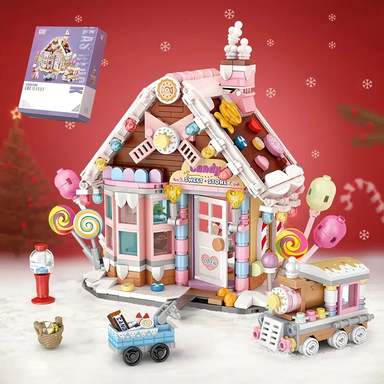 Street Scape Series 1224 Christmas Candy House Building Blocks Model Toy Brick Halloween Thanksgiving Day Girl Christmas Gift
Street Scape Series 1224 Christmas Candy House Building Blocks Model Toy Brick Halloween Thanksgiving Day Girl Christmas Gift