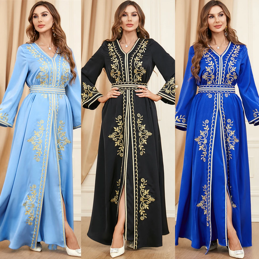 2 Pieces Set Morocco Kaftan Eid Party Dress for Women Muslim Evening Dresses Dubai Abaya Turkey Kaftan Islamic Jalabiya Robe New
2 Pieces Set Morocco Kaftan Eid Party Dress for Women Muslim Evening Dresses Dubai Abaya Turkey Kaftan Islamic Jalabiya Robe New