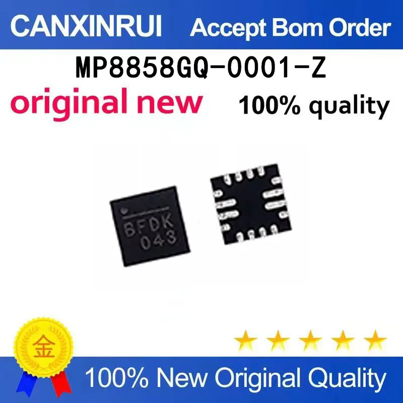 (5-100 pieces)MP8858GQ-0001-Z Printing Wire BFDJ BFD Initial QFN16 Brand New Original
(5-100 pieces)MP8858GQ-0001-Z Printing Wire BFDJ BFD Initial QFN16 Brand New Original
