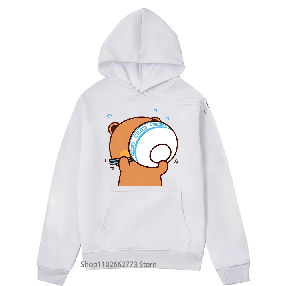 Cute Dudu Is Enjoy Meals with Bubu Hoodie Panda Bear Print Sweatshirt Kawaii Cute Women Clothes Men Y2k Top Male Female Pullover
Cute Dudu Is Enjoy Meals with Bubu Hoodie Panda Bear Print Sweatshirt Kawaii Cute Women Clothes Men Y2k Top Male Female Pullover