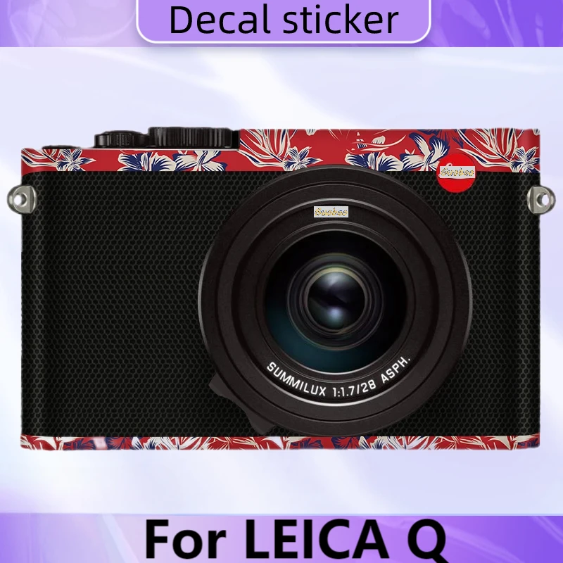 For LEICA Q Camera Sticker Protective Skin Decal Vinyl Wrap Film Anti-Scratch Protector Coat
For LEICA Q Camera Sticker Protective Skin Decal Vinyl Wrap Film Anti-Scratch Protector Coat
