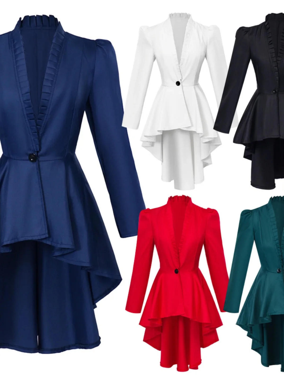 Викторианский женский смокинг, пальто на Хэллоуин, сценический костюм для косплея, ретро пальто для женщин, летнее новое поступление
Викторианский женский смокинг, пальто на Хэллоуин, сценический костюм для косплея, ретро пальто для женщин, летнее новое поступление