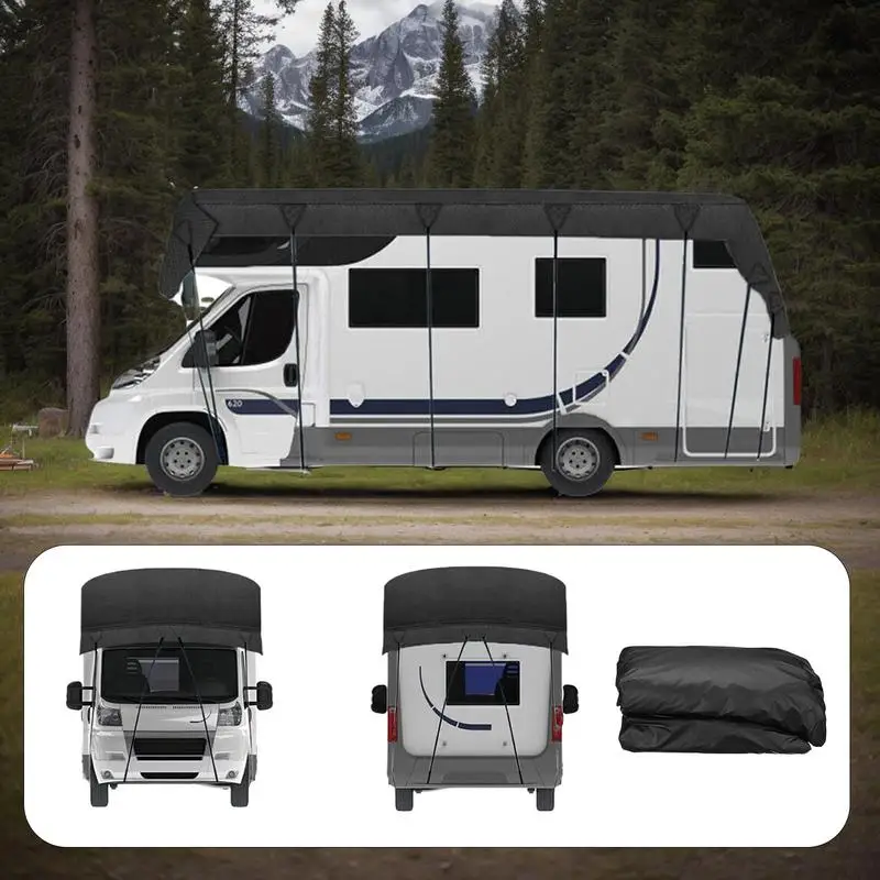 Travel Trailer Cover Roof Protection Motorhome Tarpaulin 21X10 Ft Caravan Roof Cover Trailer Rooftop Covers RV Winter Cover For
Travel Trailer Cover Roof Protection Motorhome Tarpaulin 21X10 Ft Caravan Roof Cover Trailer Rooftop Covers RV Winter Cover For