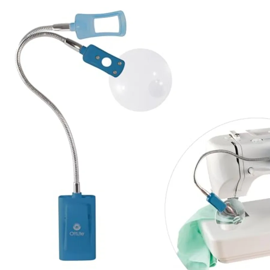 LED 2 in 1 Sewing Machine Light Clip Lamp Sewing Machine Lamp Lighted 3X Optical Grade Magnifier 5X Spot Viewer Great for Home
LED 2 in 1 Sewing Machine Light Clip Lamp Sewing Machine Lamp Lighted 3X Optical Grade Magnifier 5X Spot Viewer Great for Home
