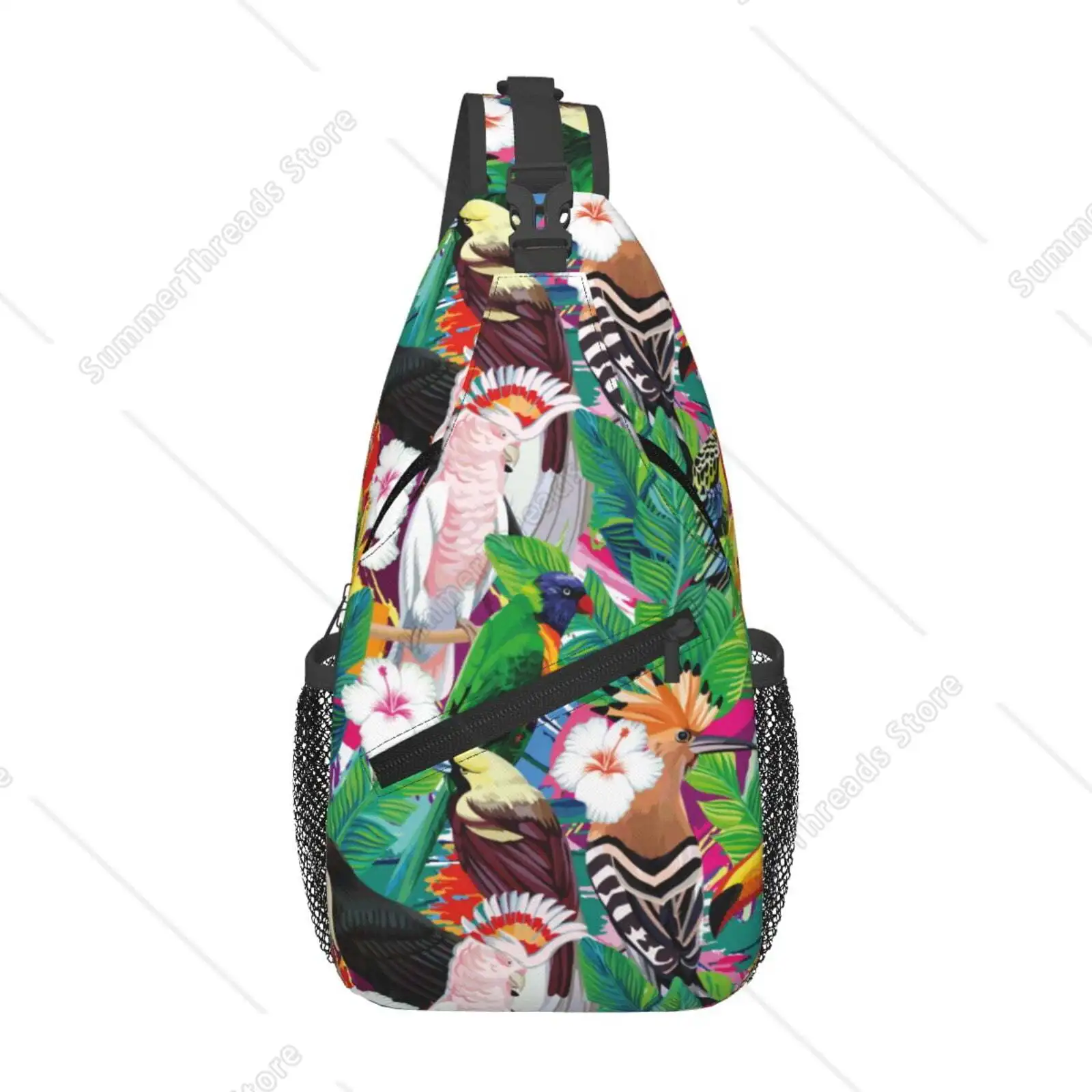 Сумка-слинг для мужчин, тропический милый попугай, тукан, растение, поясная сумка, сумка через плечо, нагрудная сумка, маленькая спортивная сумка, противоугонные сумки
Сумка-слинг для мужчин, тропический милый попугай, тукан, растение, поясная сумка, сумка через плечо, нагрудная сумка, маленькая спортивная сумка, противоугонные сумки