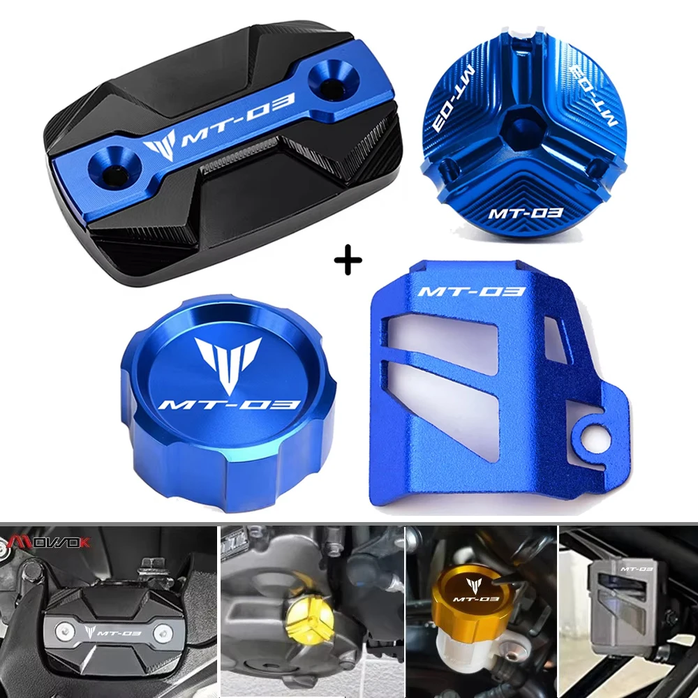 For YAMAHA MT03 MT-03 2015-2024 2023 2022 2021 Motorcycle Front Rear brake Fluid Cylinder Master Reservoir Cover oil filler Cap
For YAMAHA MT03 MT-03 2015-2024 2023 2022 2021 Motorcycle Front Rear brake Fluid Cylinder Master Reservoir Cover oil filler Cap