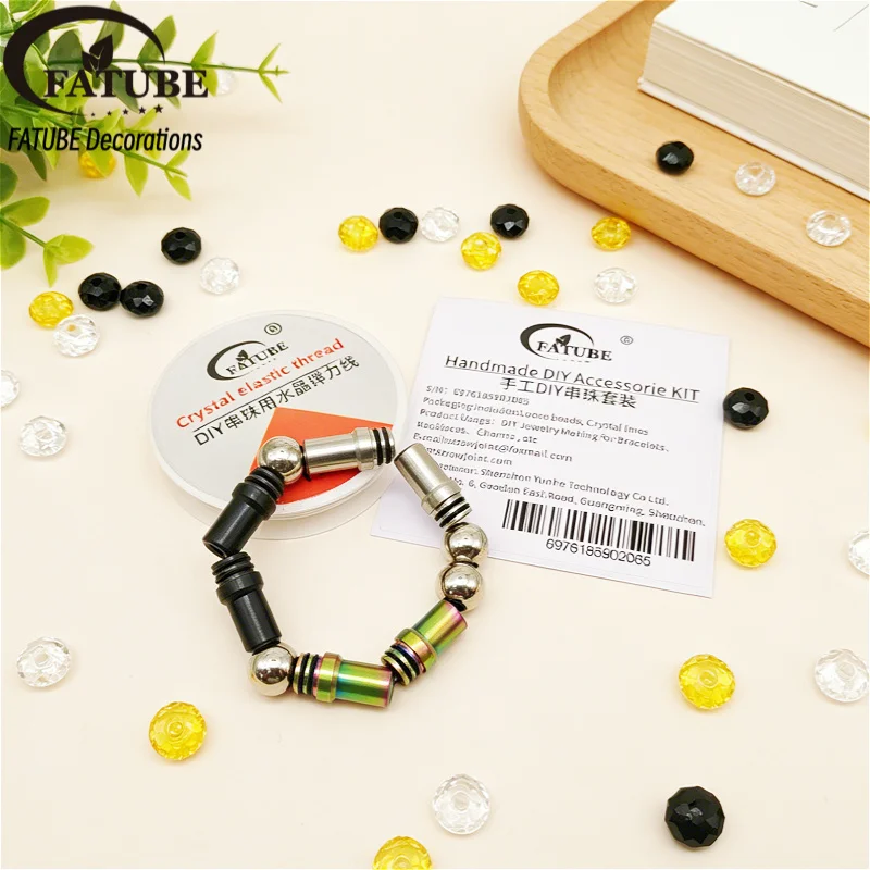 FATUBE DIY Bracelet Making Kit Metal Plastic Spacer Loose Beads Handmade Jewelry Craft Supplies for DIY Jewelry Supplies
FATUBE DIY Bracelet Making Kit Metal Plastic Spacer Loose Beads Handmade Jewelry Craft Supplies for DIY Jewelry Supplies