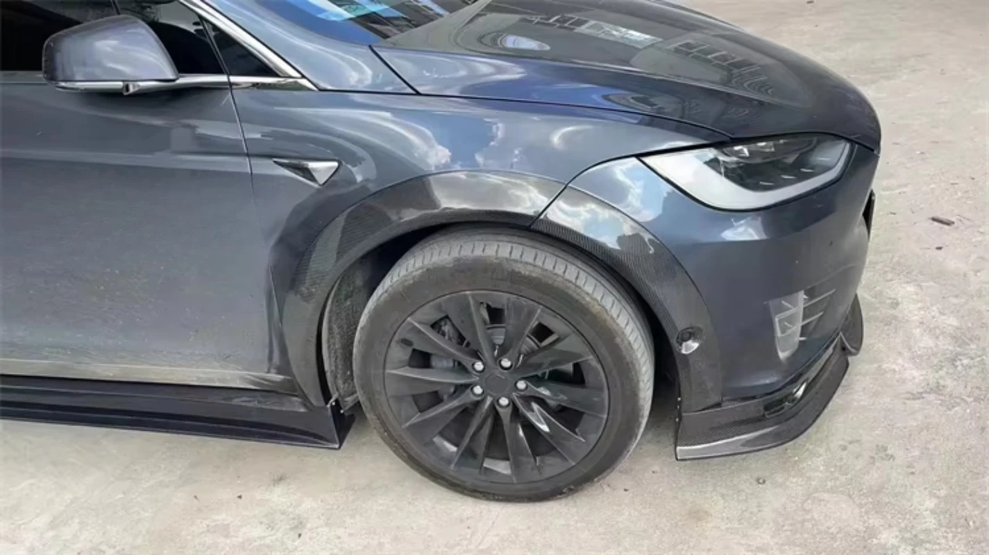 Carbon Fiber Widebody Fenders Wheel Eyebrow for Model X Body Kit Front Lip Side Skirt Rear Diffuser
Carbon Fiber Widebody Fenders Wheel Eyebrow for Model X Body Kit Front Lip Side Skirt Rear Diffuser