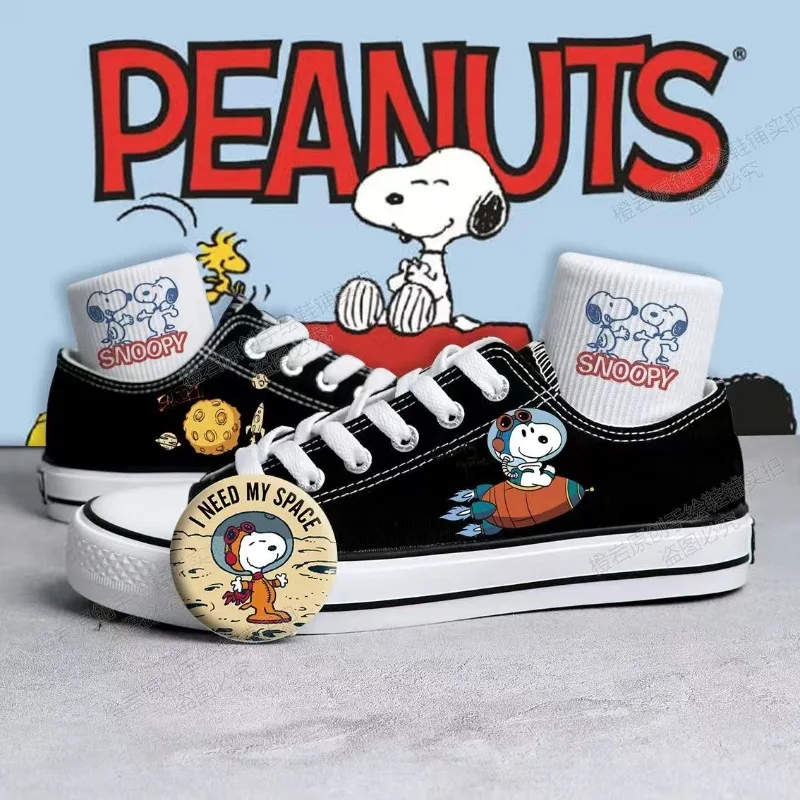 Snoopy Boys and Girls Low Top Canvas Shoes Shallow Mouth Graffiti Campus Versatile Students Korean Style Fashion Womens Shoes
Snoopy Boys and Girls Low Top Canvas Shoes Shallow Mouth Graffiti Campus Versatile Students Korean Style Fashion Womens Shoes