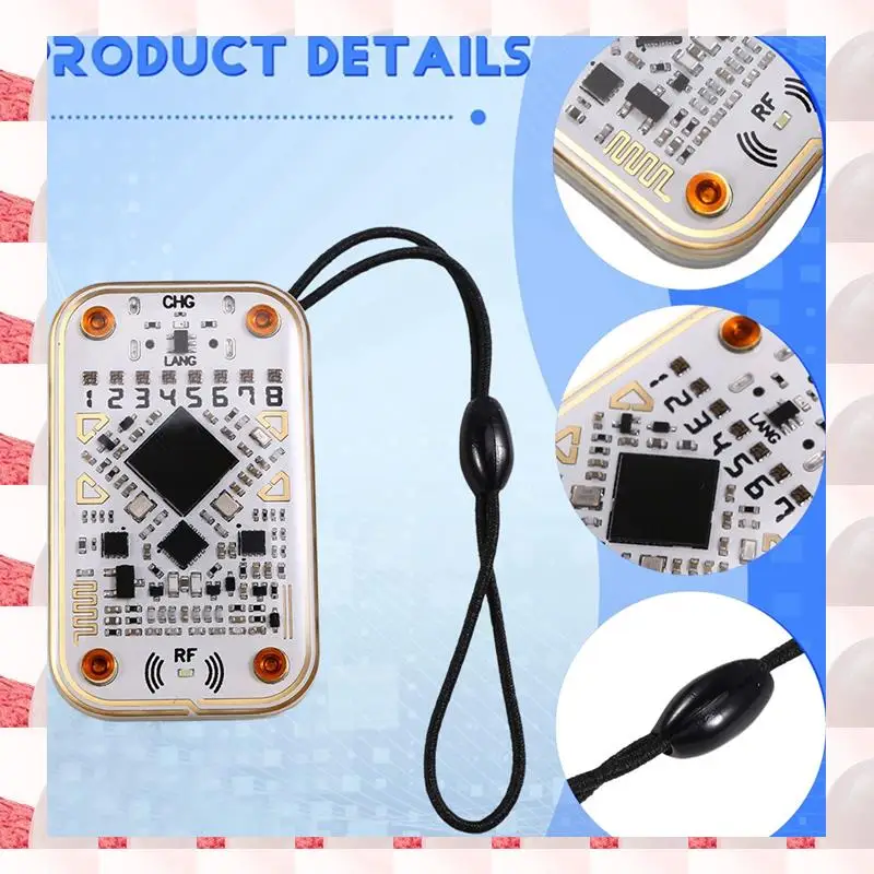 ABGN Chameleon Ultra RFID Smart Chip Reader+CUID Keychain Smart Card Emulator 125K 13.56Mhz IC ID Card Decode NFC Read Writer
ABGN Chameleon Ultra RFID Smart Chip Reader+CUID Keychain Smart Card Emulator 125K 13.56Mhz IC ID Card Decode NFC Read Writer