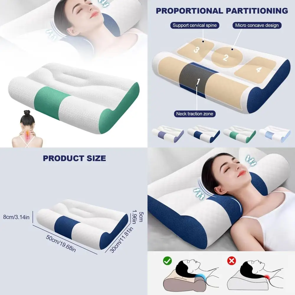 Эргономичная подушка из гусиного пуха для улучшенного сна и поддержки шеи, издание 2025 г. 
Эргономичная подушка из гусиного пуха для улучшенного сна и поддержки шеи, издание 2025 г.