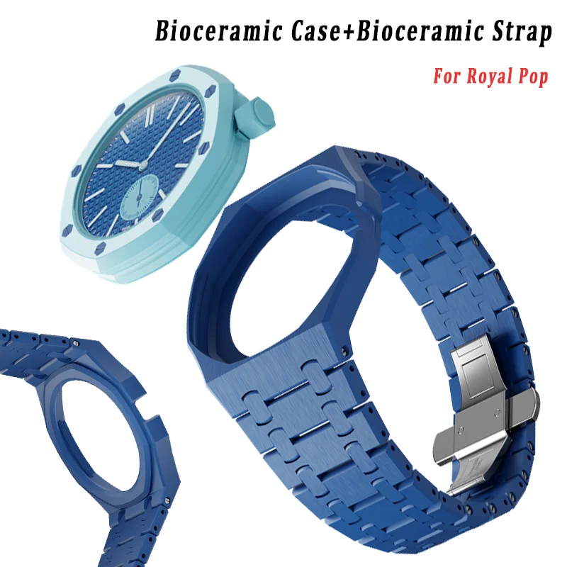 Luxury Modification Kit For Swatch x AP Royal POP Ceramic Biomaterials Watch Case Strap Pocket Changer To Wristwatch
Luxury Modification Kit For Swatch x AP Royal POP Ceramic Biomaterials Watch Case Strap Pocket Changer To Wristwatch