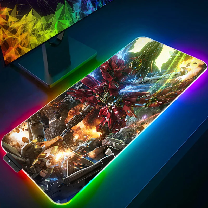 Коврик для мыши RGB, механический коврик для мыши Warrior Gundam, большая светодиодная клавиатура, нескользящий резиновый коврик для компьютерного стола, коврик для мыши с подсветкой для ПК и геймера
Коврик для мыши RGB, механический коврик для мыши Warrior Gundam, большая светодиодная клавиатура, нескользящий резиновый коврик для компьютерного стола, коврик для мыши с подсветкой для ПК и геймера