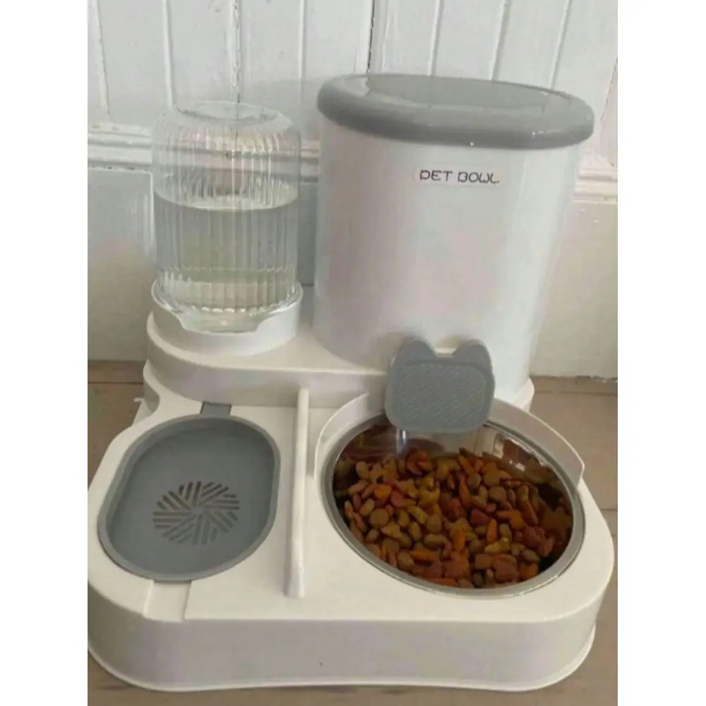 Cat Water Dispenser And Food Dispensing KitRemovable, Washable, Feeding Station, Indoor Cat Feeding Bowl, Easy To Clean.
Cat Water Dispenser And Food Dispensing KitRemovable, Washable, Feeding Station, Indoor Cat Feeding Bowl, Easy To Clean.