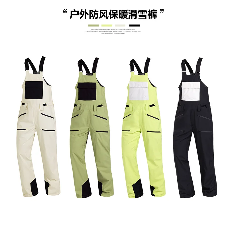 2025 зимние новые утепленные лыжные штаны унисекс с нагрудником, ветрозащитные для катания на сноуборде, лыжах, оптовая продажа, зимние брюки
2025 зимние новые утепленные лыжные штаны унисекс с нагрудником, ветрозащитные для катания на сноуборде, лыжах, оптовая продажа, зимние брюки