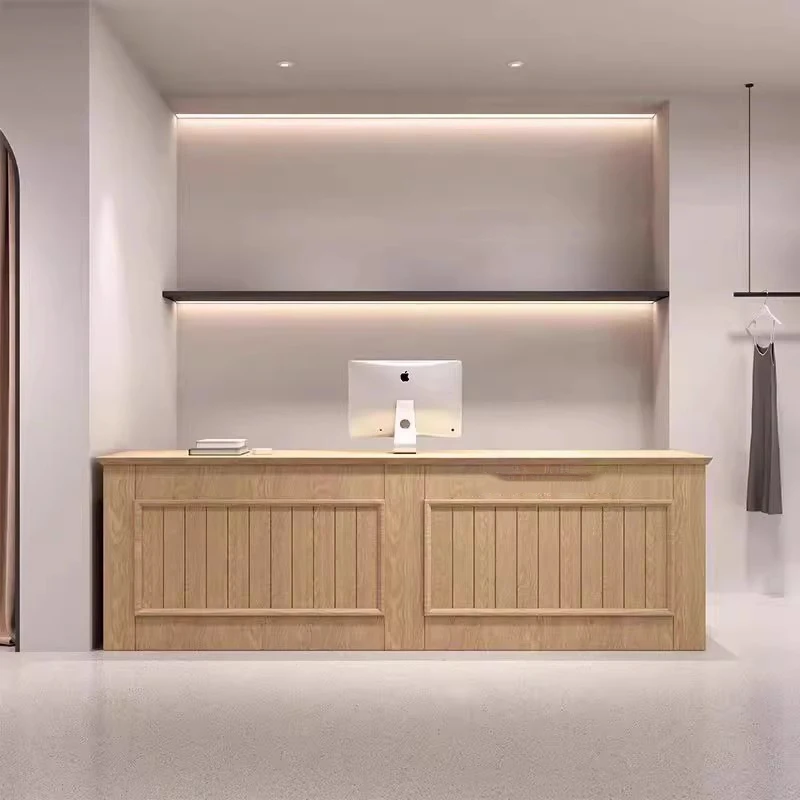 Checkout page Light luxury store Small front desk Reception desk Clothing store Retro bar Simple style front desk
Checkout page Light luxury store Small front desk Reception desk Clothing store Retro bar Simple style front desk