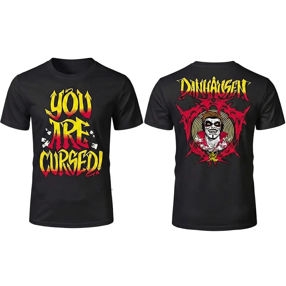 2026 New Danhausen You Are Cursed T-shirt Summer Breathable Quick Drying Wrestler Tee Men's Women's Outdoor Sports Crew Neck Top
2026 New Danhausen You Are Cursed T-shirt Summer Breathable Quick Drying Wrestler Tee Men's Women's Outdoor Sports Crew Neck Top