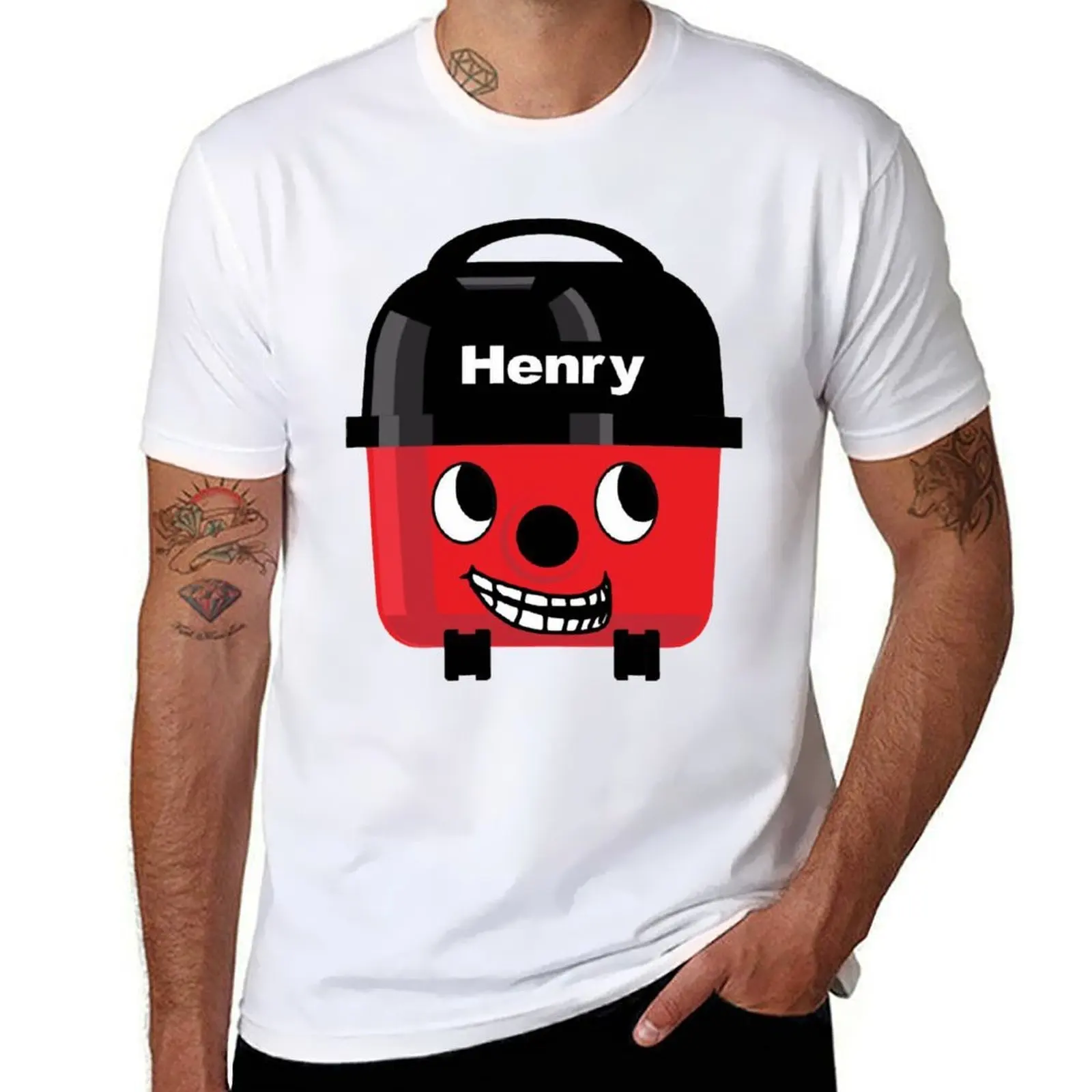 Henry Hoover - Trollface T-Shirt funny t shirts cotton t shirts for man slim fit T-Shirt
Henry Hoover - Trollface T-Shirt funny t shirts cotton t shirts for man slim fit T-Shirt
