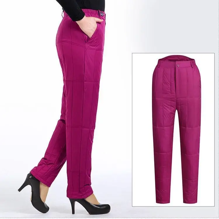 2023 Women Winter New Middle-aged Straight Pants Female Thick Warm Loose Trousers Ladies High Waist Down Cotton Pants A122
2023 Women Winter New Middle-aged Straight Pants Female Thick Warm Loose Trousers Ladies High Waist Down Cotton Pants A122
