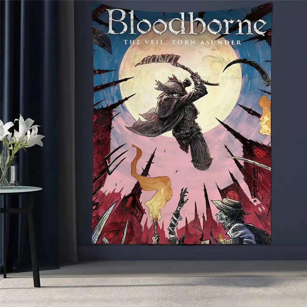 Classic Game Bloodborne Cartoon Tapestry For Living Room Home Dorm Decor INS Home Decor
Classic Game Bloodborne Cartoon Tapestry For Living Room Home Dorm Decor INS Home Decor