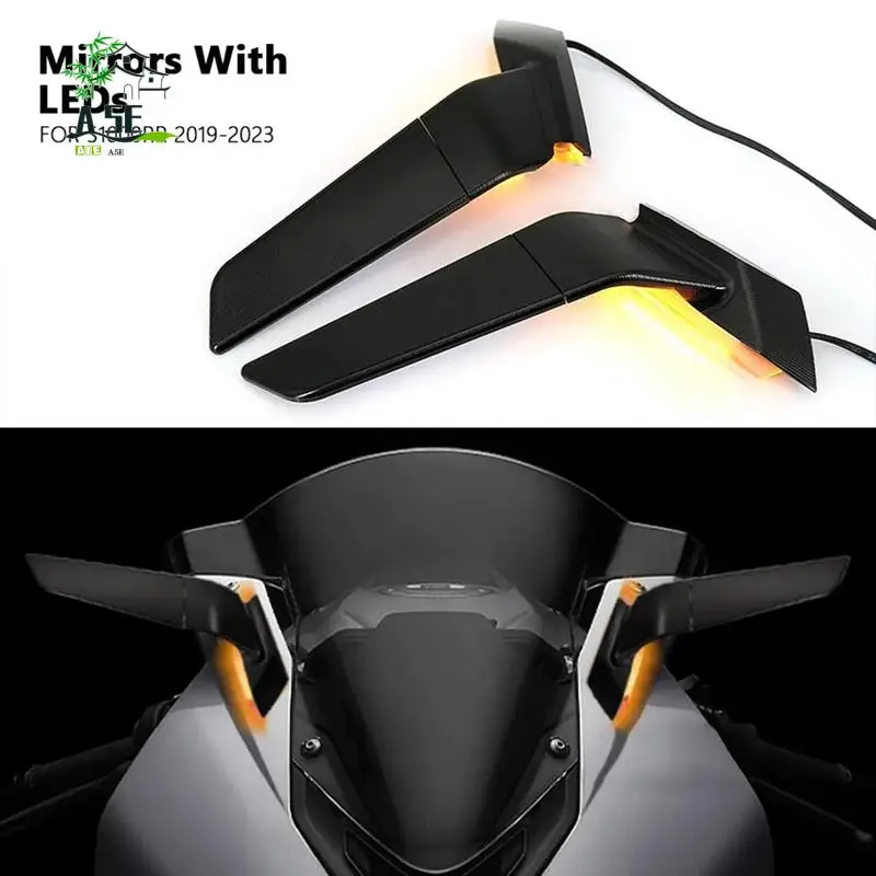 A05E-Side Mirrors With LED Turn Signal Indicator Motorcycle Rearview Mirror For BMW S1000RR S1000 RR S1000rr 2019-2023
A05E-Side Mirrors With LED Turn Signal Indicator Motorcycle Rearview Mirror For BMW S1000RR S1000 RR S1000rr 2019-2023