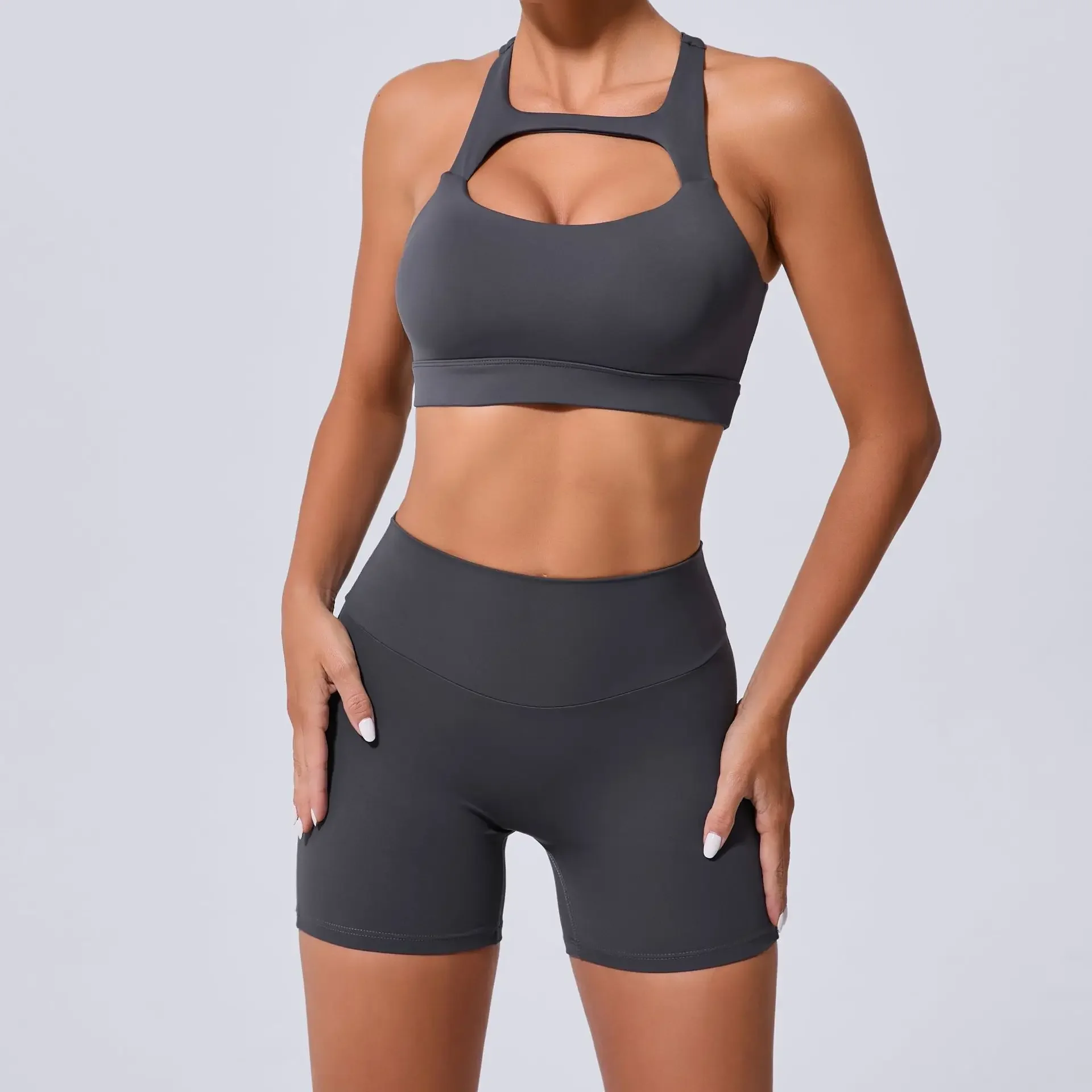 Cross Hollow Backless Yoga Sport Bra Women Sportswear Elastic Breathable Gym Active Bra Jogging Fitness Workout Top Yoga Set
Cross Hollow Backless Yoga Sport Bra Women Sportswear Elastic Breathable Gym Active Bra Jogging Fitness Workout Top Yoga Set