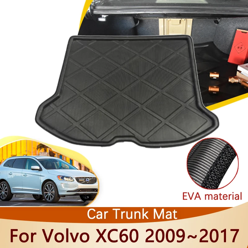 Для Volvo XC60 60 60 2009 2010 2011 2012 2013 2014 2016 2017 аксессуары Автомобильный задний коврик для багажника водонепроницаемый напольный поднос
Для Volvo XC60 60 60 2009 2010 2011 2012 2013 2014 2016 2017 аксессуары Автомобильный задний коврик для багажника водонепроницаемый напольный поднос