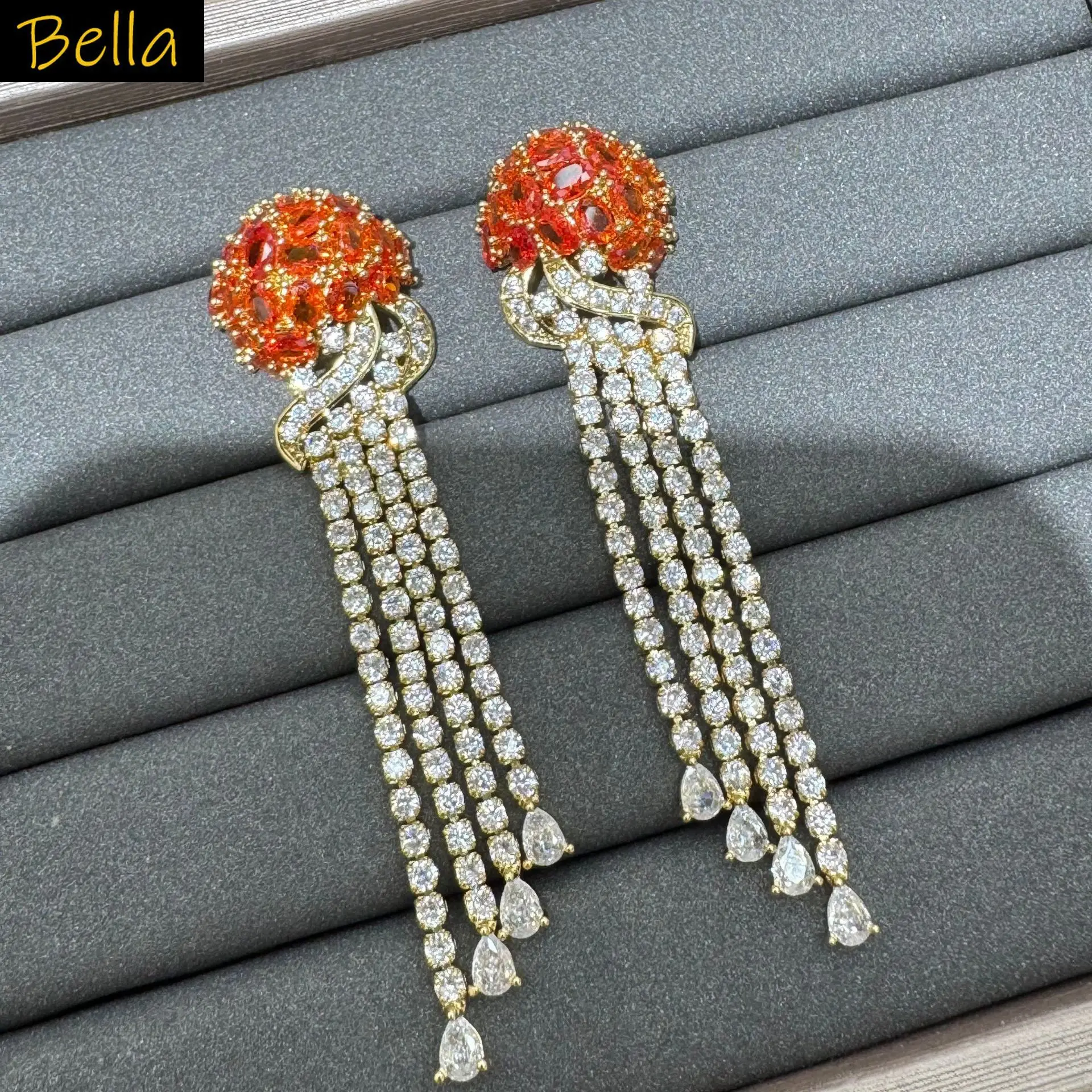 shiny cubic zirconia earrings for women white green orange long tassel dangling earrings dinner party anniversary gift female
shiny cubic zirconia earrings for women white green orange long tassel dangling earrings dinner party anniversary gift female
