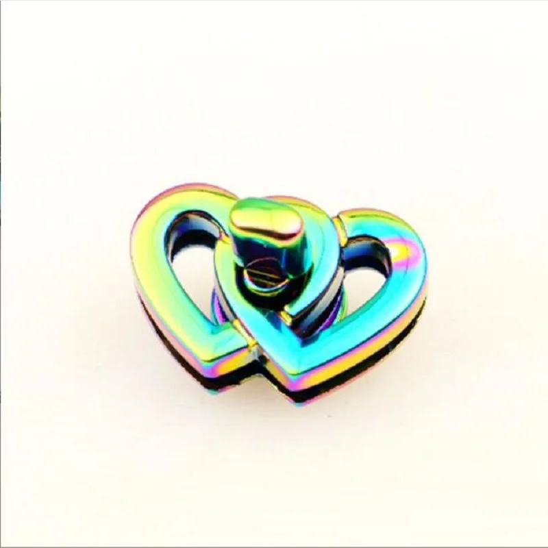 10pcs/50pcs luggage handbag hardware accessories new color heart-shaped bag lock
10pcs/50pcs luggage handbag hardware accessories new color heart-shaped bag lock