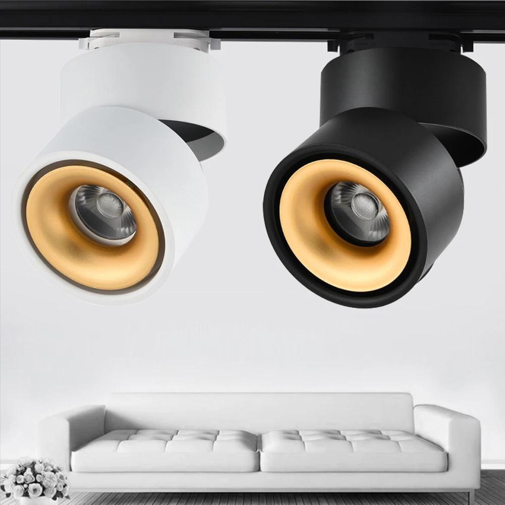 Foldable Led Track Lights Surface Mounted Downlight Spotlights Adjustable Angle Track Lighting Spot Lamp for Home Kitchen Store
Foldable Led Track Lights Surface Mounted Downlight Spotlights Adjustable Angle Track Lighting Spot Lamp for Home Kitchen Store