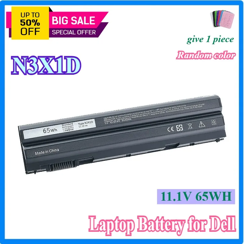 N3X1D аккумулятор для ноутбука DELL Latitude E5420 E5430 E5520 E5530 E6420 E6520 E6430 E6440 E6530 E6540 Korea Cell 65WH
N3X1D аккумулятор для ноутбука DELL Latitude E5420 E5430 E5520 E5530 E6420 E6520 E6430 E6440 E6530 E6540 Korea Cell 65WH