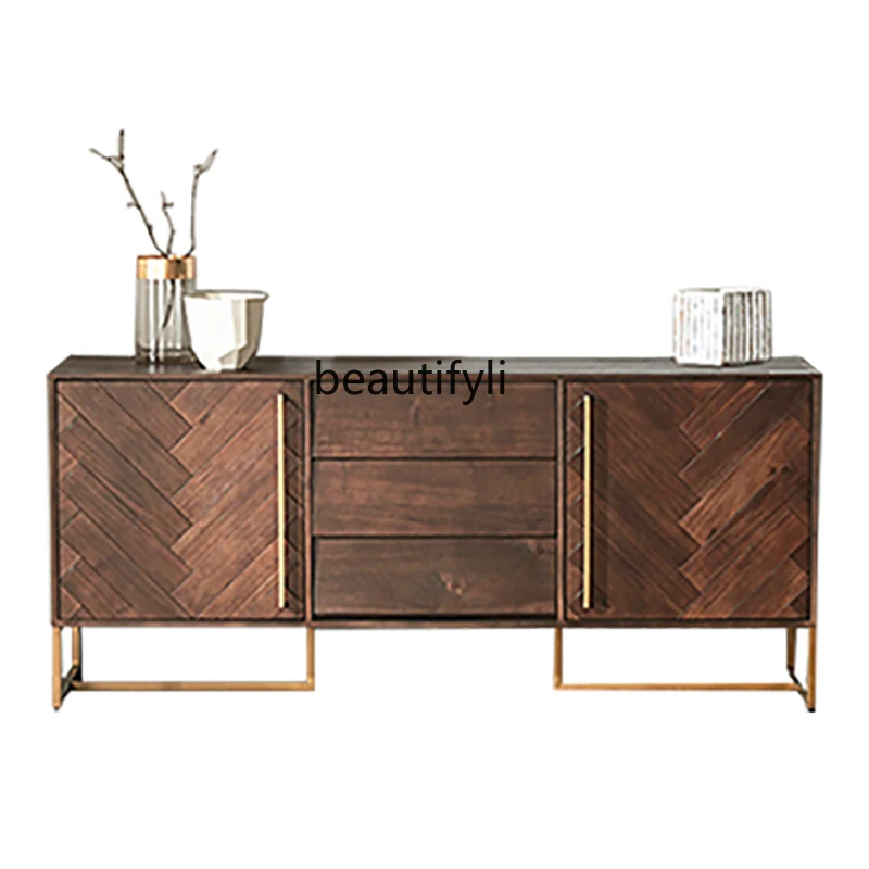 Nordic Solid Wood Dining Side Storage Cabinet Multi-Functional Dining Room Kitchen Tea Storage Cabinet
Nordic Solid Wood Dining Side Storage Cabinet Multi-Functional Dining Room Kitchen Tea Storage Cabinet
