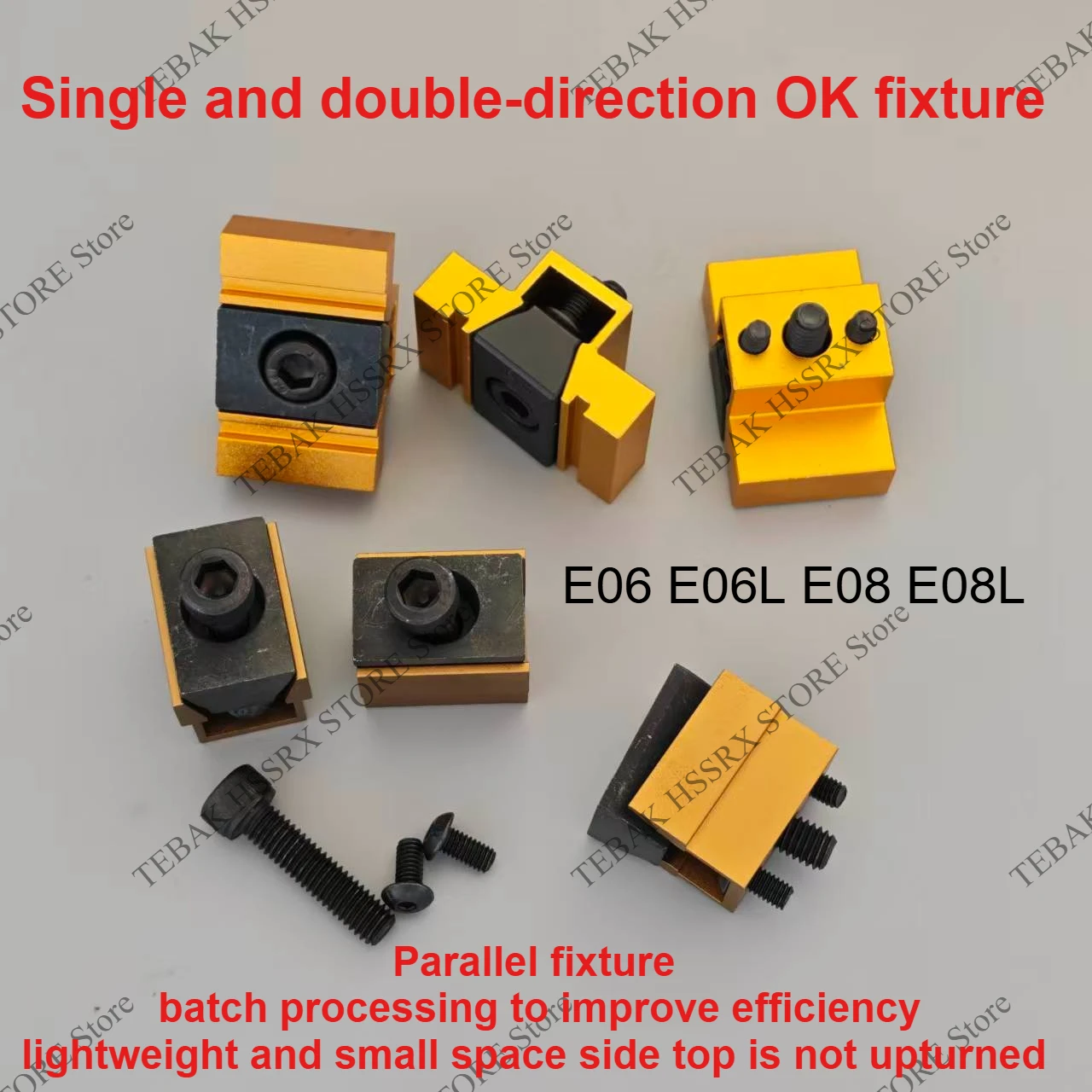 High Precision E06 E08 E06L E08L CNC OK Vise Fixture Multi Station Fixed Inner Support Clamping Machine Tools Workholding
High Precision E06 E08 E06L E08L CNC OK Vise Fixture Multi Station Fixed Inner Support Clamping Machine Tools Workholding