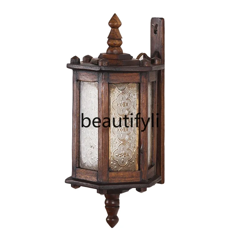 Solid wood retro wall lamp industrial wind decorative lamp new Chinese bedside aisle lamp
Solid wood retro wall lamp industrial wind decorative lamp new Chinese bedside aisle lamp
