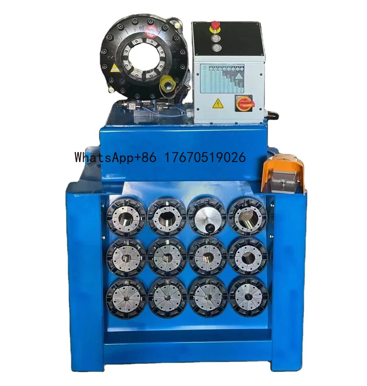 Fin Power Style 1/4-2.5" 10-87mm CE Oil Hose Press Hydraulic Pressing Hose Crimping Machine
Fin Power Style 1/4-2.5" 10-87mm CE Oil Hose Press Hydraulic Pressing Hose Crimping Machine