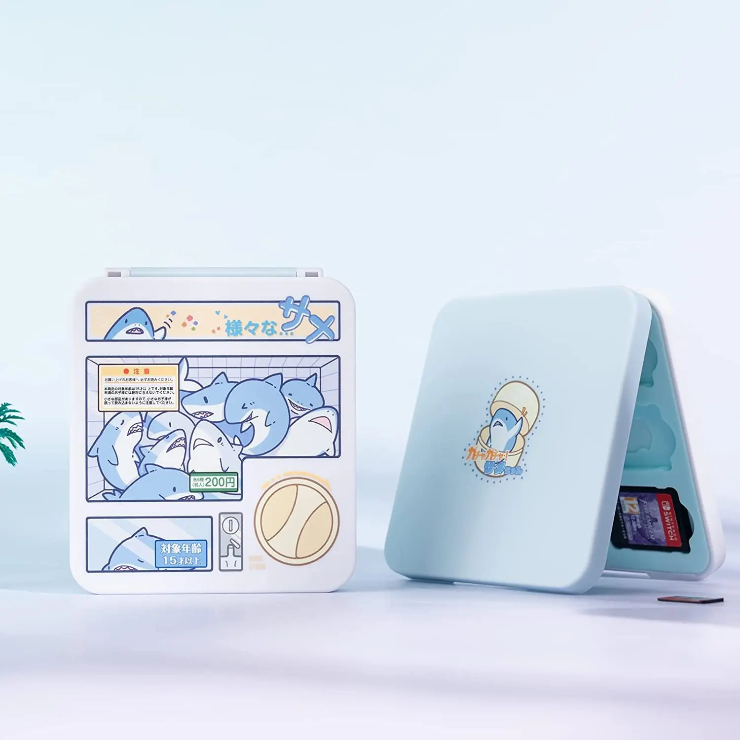 GeekShare Cute Shark Portable Switch Game Card Case for Switch Game Holder Case with 12 Game Card Slots for Nintendo Switch
GeekShare Cute Shark Portable Switch Game Card Case for Switch Game Holder Case with 12 Game Card Slots for Nintendo Switch