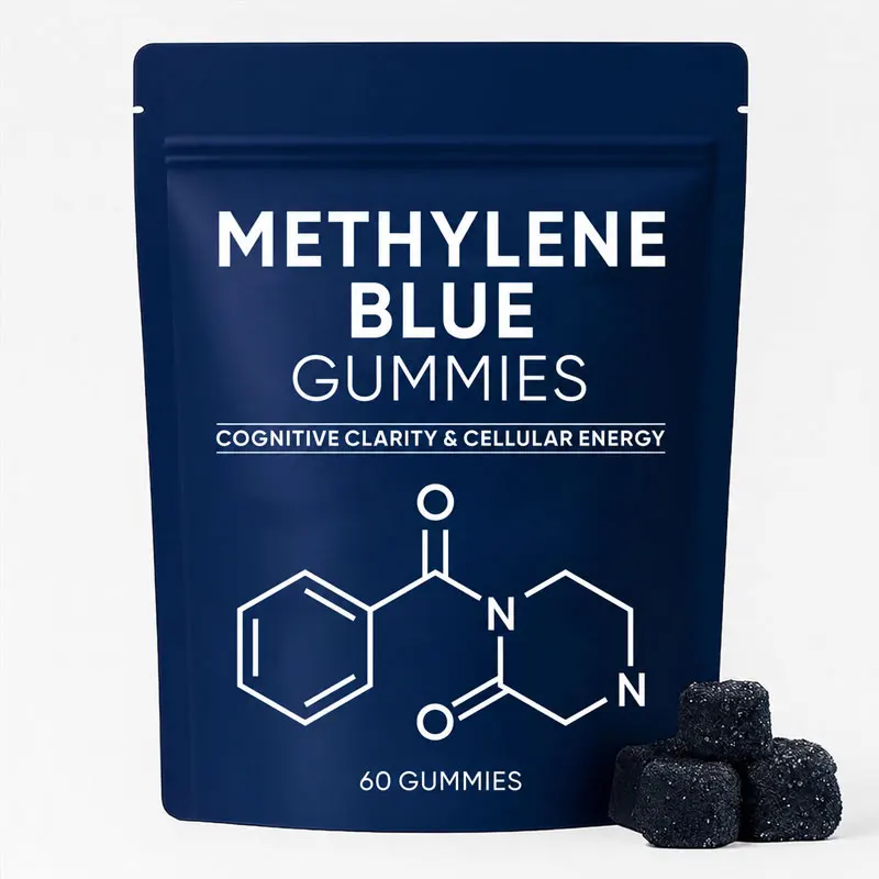 Methylene Blue Compound Gummies 5mg 30/60 Ct Blueberry Flavor for Sustained Energy, Mental Clarity & Mood, Cellular Support
Methylene Blue Compound Gummies 5mg 30/60 Ct Blueberry Flavor for Sustained Energy, Mental Clarity & Mood, Cellular Support