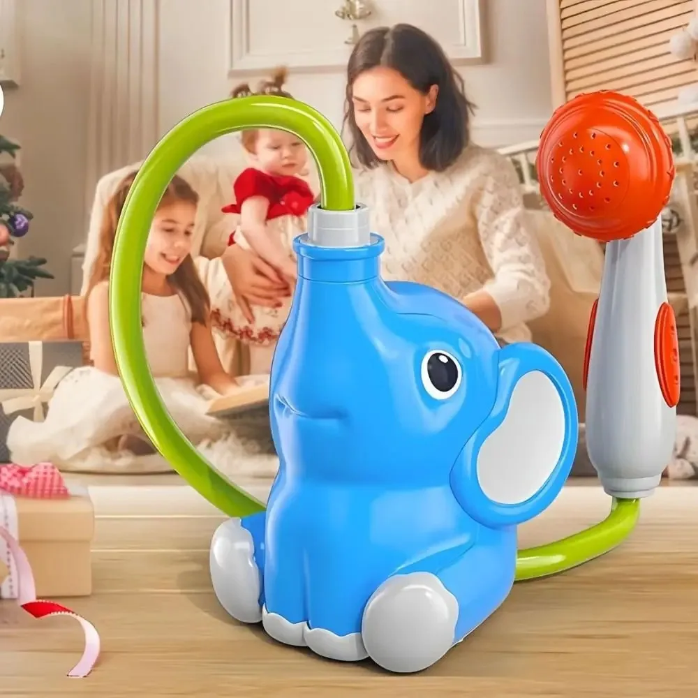 Watering Elephant Baby Bath Toy Spinning Fun Strong Suction Elephant Water Pump Toy Interactive ABS Waterfall Bathtub Toy
Watering Elephant Baby Bath Toy Spinning Fun Strong Suction Elephant Water Pump Toy Interactive ABS Waterfall Bathtub Toy