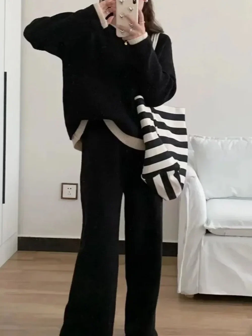 Мусульманский женский вязаный свитер, комплект из двух предметов, комплект трикотажных широких брюк, трикотаж, повседневная арабская одежда, спортивный костюм
Мусульманский женский вязаный свитер, комплект из двух предметов, комплект трикотажных широких брюк, трикотаж, повседневная арабская одежда, спортивный костюм