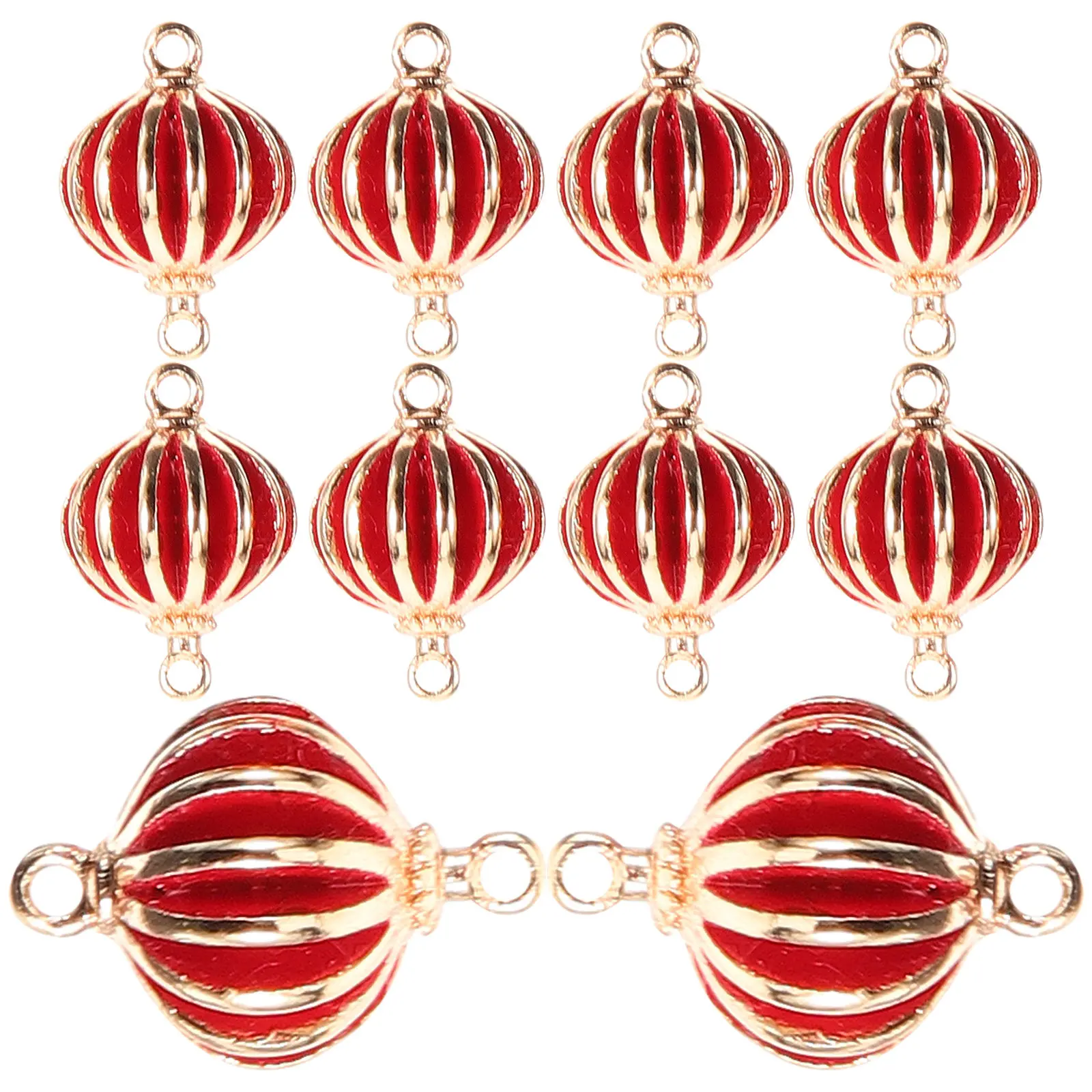 1Set Red Lantern Pendant DIY Jewelry Making Supplies Chinese Style 8Mm Necklace Bracelet Earring Charms Creative Gift
1Set Red Lantern Pendant DIY Jewelry Making Supplies Chinese Style 8Mm Necklace Bracelet Earring Charms Creative Gift
