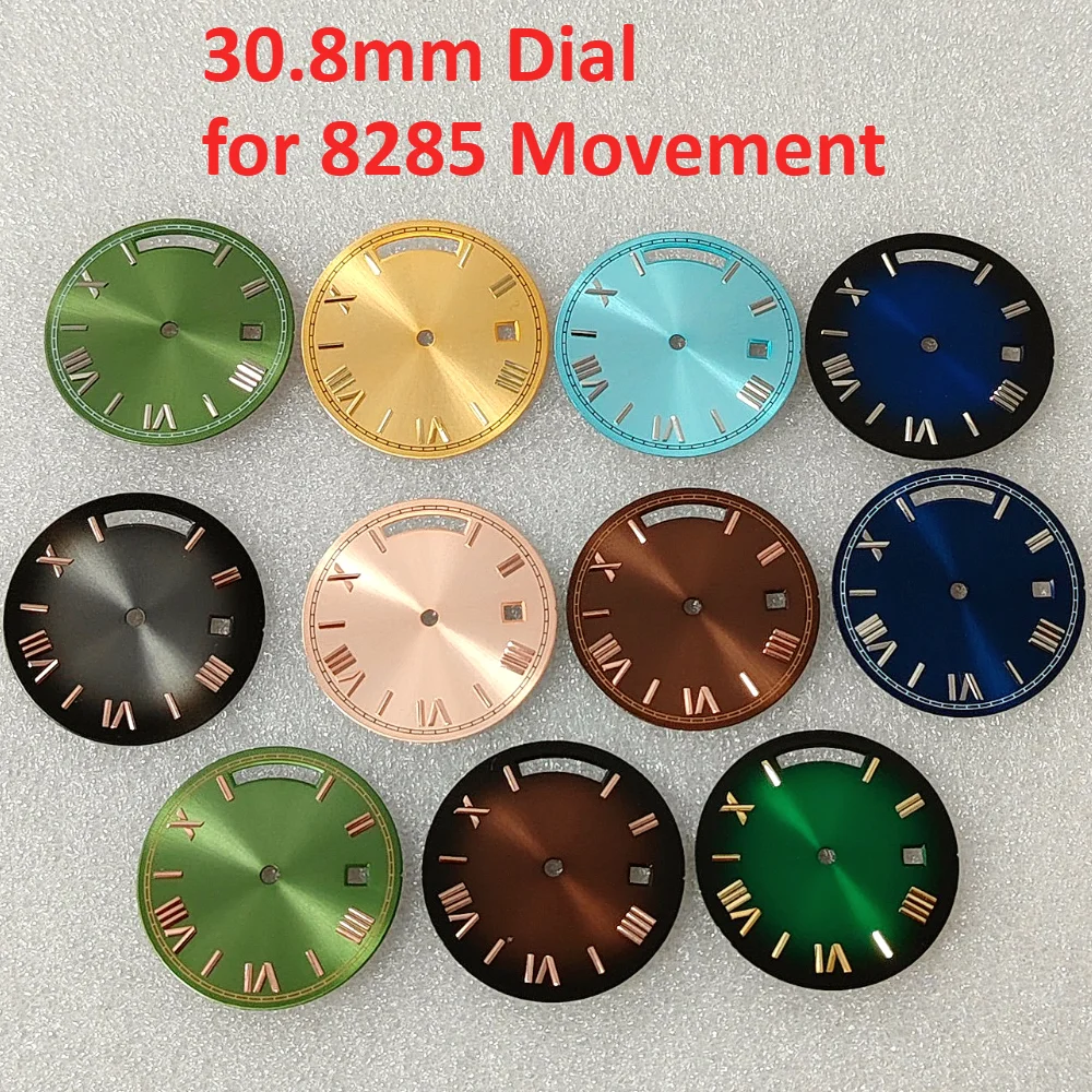 For 8285 Movement 30.8mm Watch Dial Single Calendar Sunray Dial Only for 8285 Movement Silver/Gold/Rose Nail Dial 
For 8285 Movement 30.8mm Watch Dial Single Calendar Sunray Dial Only for 8285 Movement Silver/Gold/Rose Nail Dial