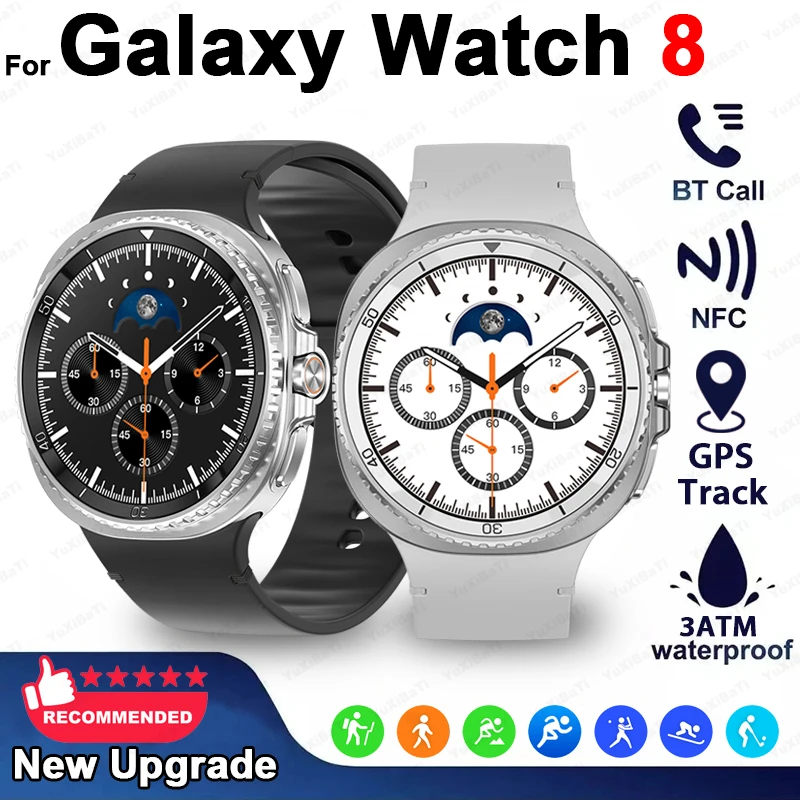 Watch 8 Ultra Classic GPS Compass NFC SmartWatch 46mm Version AMOLEL Rotating Dial BT Call 3ATM Waterproof Watch7 Upgraded Watch
Watch 8 Ultra Classic GPS Compass NFC SmartWatch 46mm Version AMOLEL Rotating Dial BT Call 3ATM Waterproof Watch7 Upgraded Watch