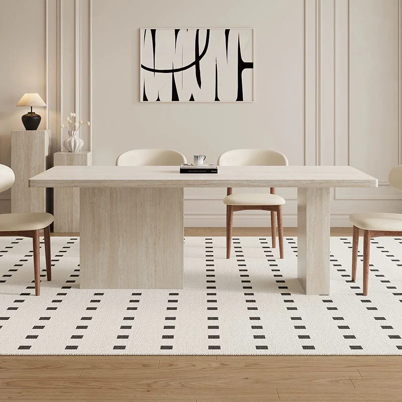 Lounge Modern Dining Table Luxury Nordic Designer Corner Reception Coffee Dining Table Restaurant Center Muebles Home Furniture
Lounge Modern Dining Table Luxury Nordic Designer Corner Reception Coffee Dining Table Restaurant Center Muebles Home Furniture