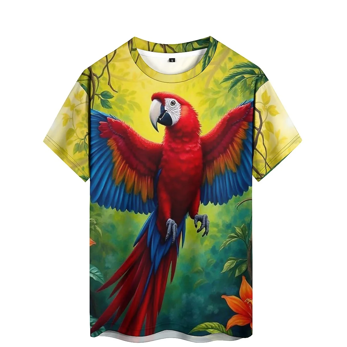 Men's Loose Loungewear & Outdoor 3D Printed Short-Sleeve T-Shirt - Daily Outing, High-Quality Printing, Smooth Fabric
Men's Loose Loungewear & Outdoor 3D Printed Short-Sleeve T-Shirt - Daily Outing, High-Quality Printing, Smooth Fabric