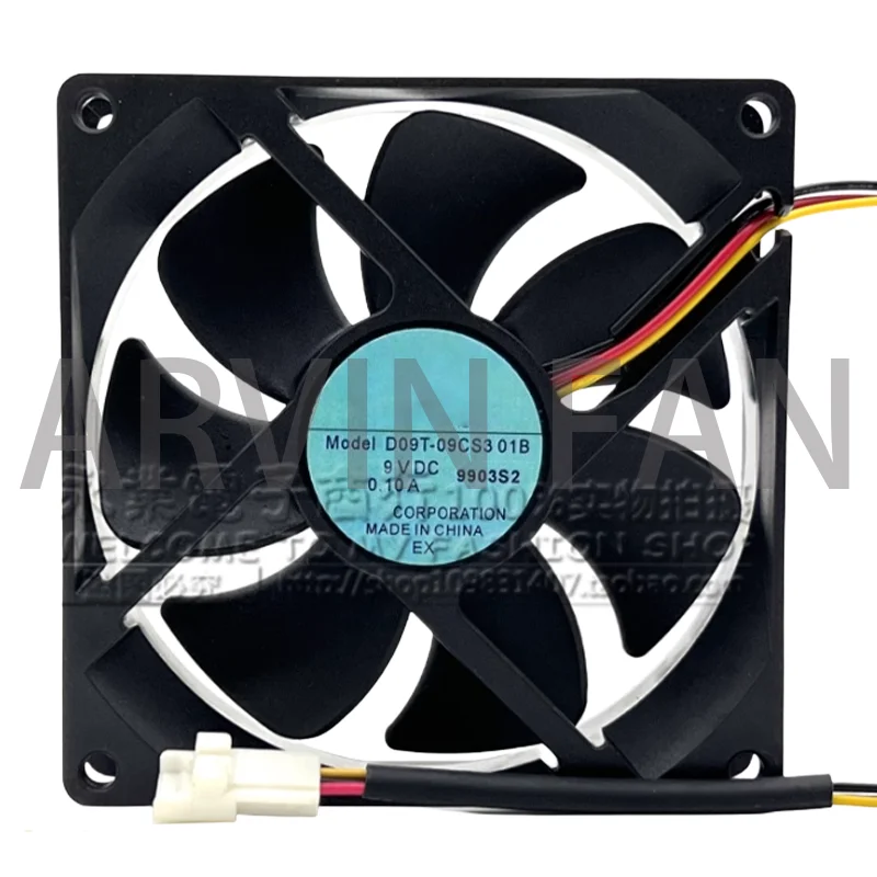 D09T-09CS3/CS2 01B 9 В 0,10 А Бесшумный вентилятор NR-F500TX-TH 
D09T-09CS3/CS2 01B 9 В 0,10 А Бесшумный вентилятор NR-F500TX-TH