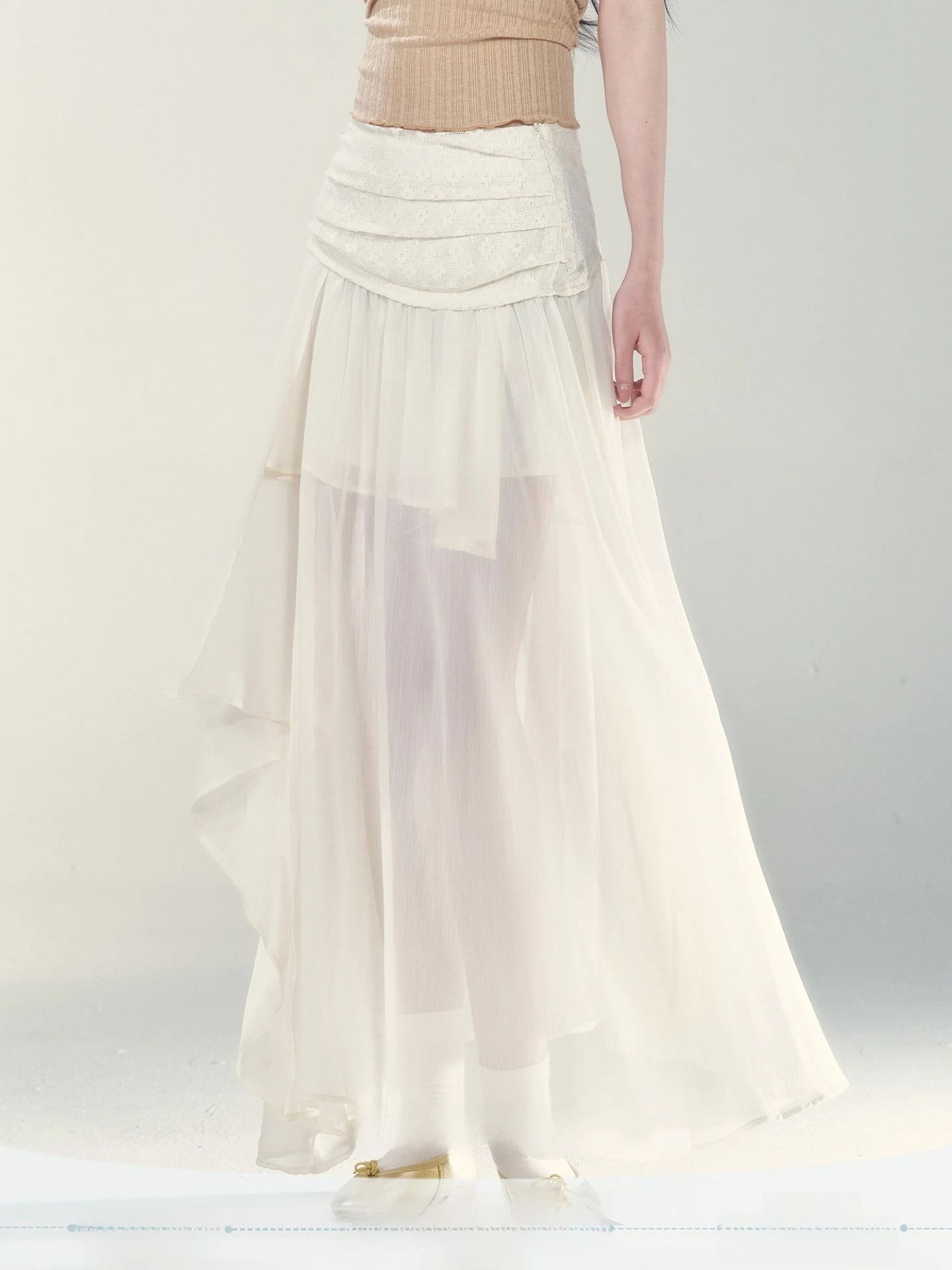 Spring 2026 New Style Women's A-Line Skirt High Waist Mesh Splicing Design Korean Version Commute City Skirt
Spring 2026 New Style Women's A-Line Skirt High Waist Mesh Splicing Design Korean Version Commute City Skirt