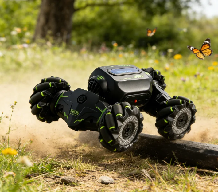 2.4G Gesture Sensing RC Stunt Car: Drift & Climbing Twisting Remote Control Toy for Boys Birthday Gift
2.4G Gesture Sensing RC Stunt Car: Drift & Climbing Twisting Remote Control Toy for Boys Birthday Gift