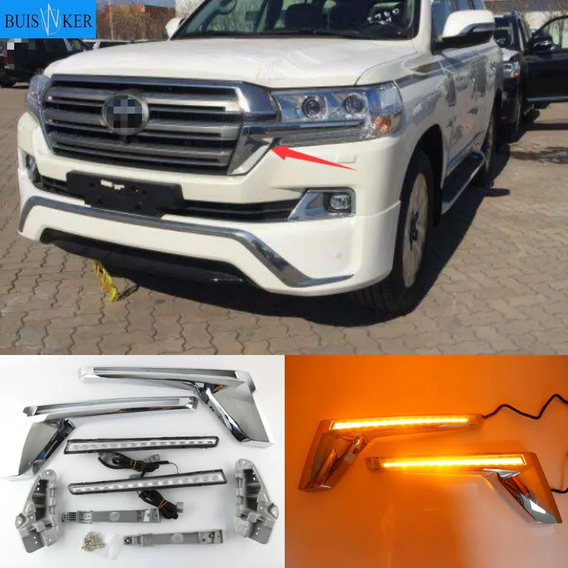 For Land Cruiser Prado LC200 2016 2017 2018 2019 Yellow Turn Signal LED Mirror Indicator Chrome Car Led Signal Light Fit
For Land Cruiser Prado LC200 2016 2017 2018 2019 Yellow Turn Signal LED Mirror Indicator Chrome Car Led Signal Light Fit